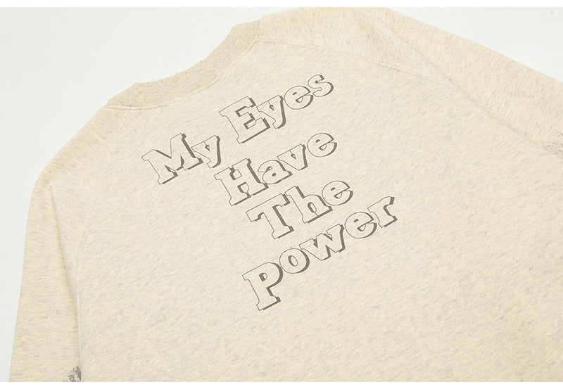 SAINT MICHAEL god eye doodle Sweatshirt