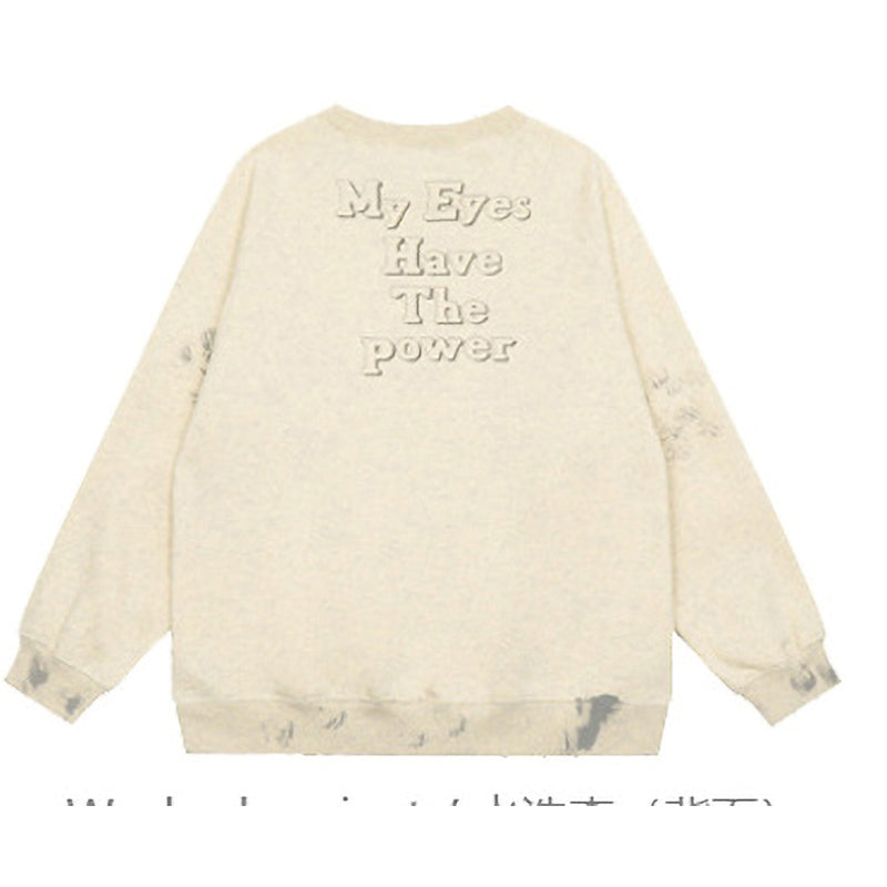 SAINT MICHAEL god eye doodle Sweatshirt