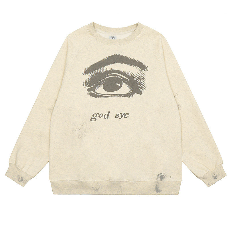 SAINT MICHAEL god eye doodle Sweatshirt